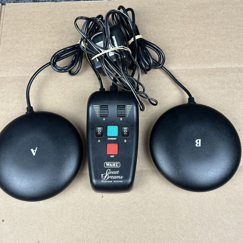 Wahl Sweet Dreams Body Massage System Bed Massager Model 4090 Tested Working